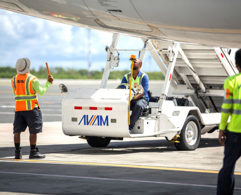 Escaleras para aviones cuerpo ancho y estrecho